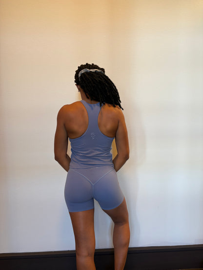Heron Blue Sculpting Shorts