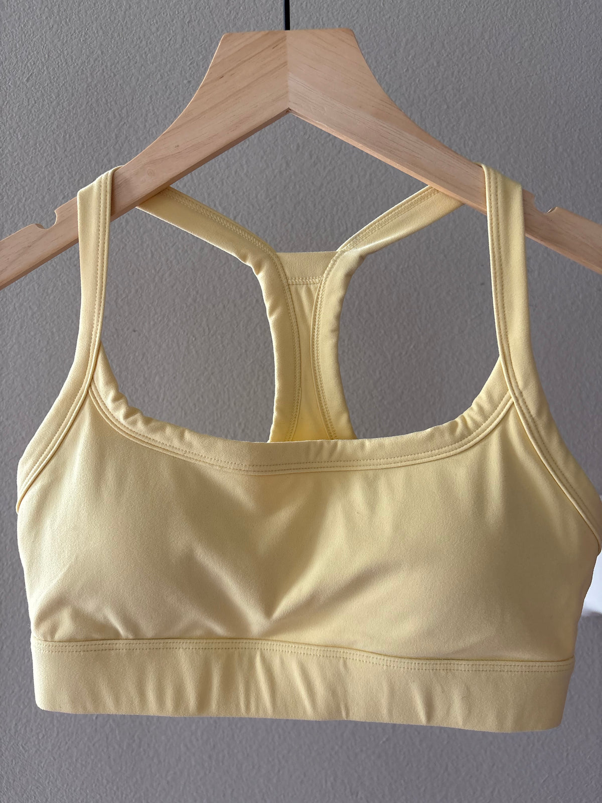 Citrus Cream Racerback Bra