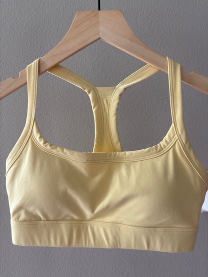 Citrus Cream Racerback Bra