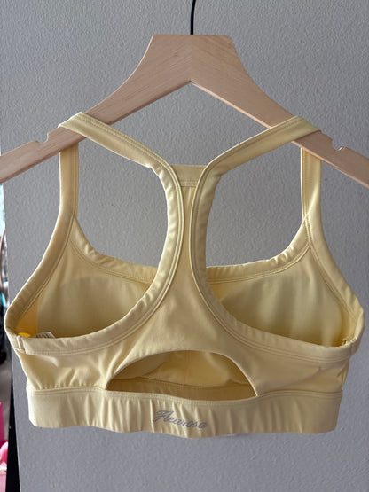 Citrus Cream Racerback Bra