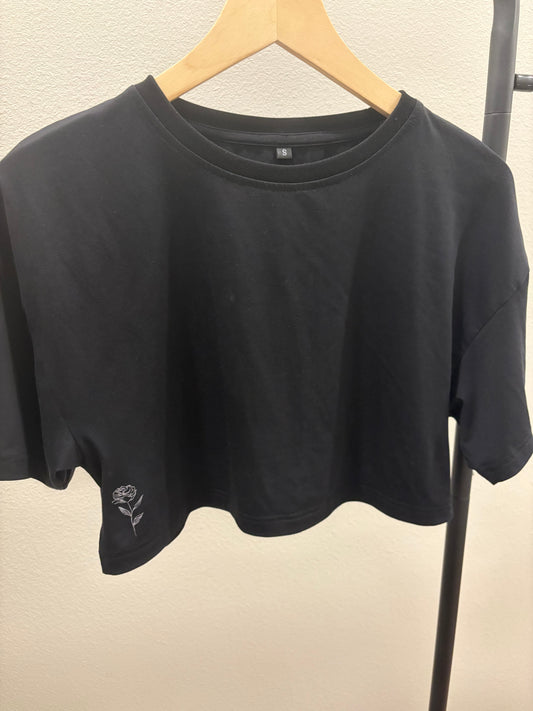 Aria Cropped Tee (Preorder, Shipping 10/30)